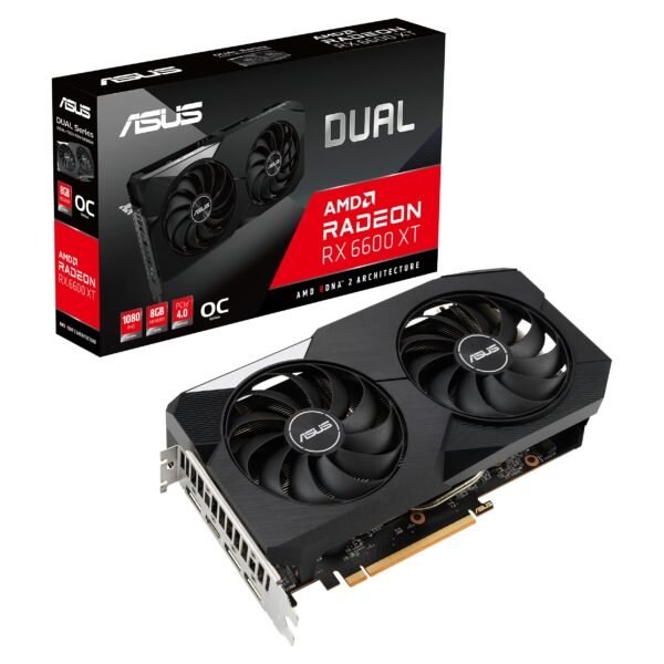 Tarjeta Gráfica ASUS Dual Radeon RX 6600 8GB GDDR6
