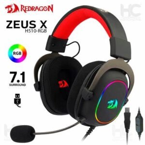 Auriculares Gamer Redragon H510 Zeus RGB