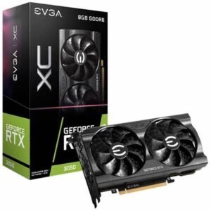 Tarjeta Gráfica EVGA GeForce RTX 3050 XC BLACK 8GB GDDR6