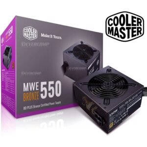 Fuente de Poder Cooler Master MWE 550W 80+ Bronze